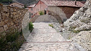 A street in Albarracin town