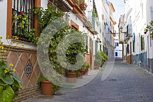 Street in Almunecar photo