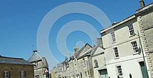 Street architecture in Cirencester