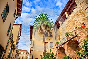 Street in Arezzo, Italy