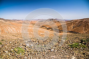 Street in an Arid Valley