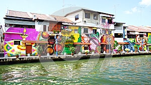 Street art. Melaka, Malaysia