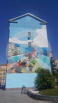 Street art in Moscow