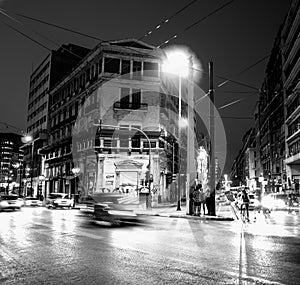 One of the street of Athens, Greece