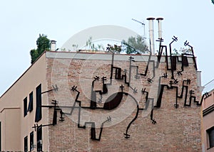 Street art - roof