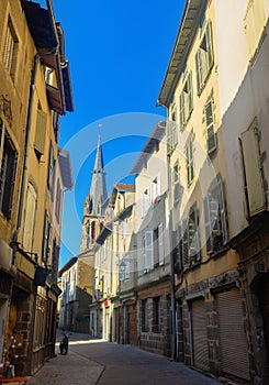 Street of Aurillac, Tarn department of France