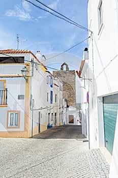 street in Avis, picturesque medieval village, in the Alentejo region. Center of Portugal photo