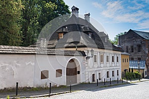 Street of Banska Stiavnica, Slovakia