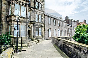 Street in Berwick-upon Tweed including the Custom House