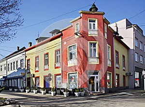 Street in Bihac. Bosnia and Herzegovina photo