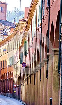 Street of Bologna photo