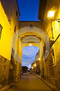 Street of Borja, Zaragoza, Aragon