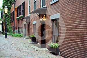 Street on Boston's Beacon Hill