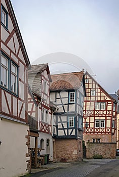 Street in Budingen, Germany