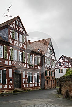 Street in Budingen, Germany