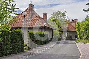 Street and building