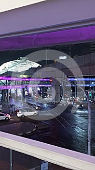 Street bus jalan raya macet