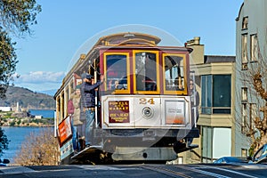 Street Cable Car of San Francisco