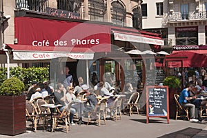 Street Cafe - Paris - France