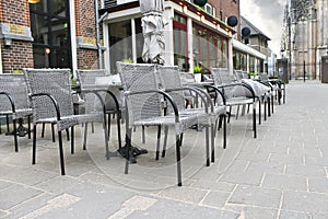 Street cafe in Den Bosch.