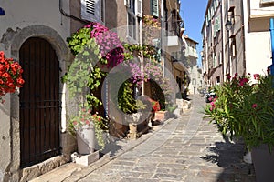 Street in Cannes.