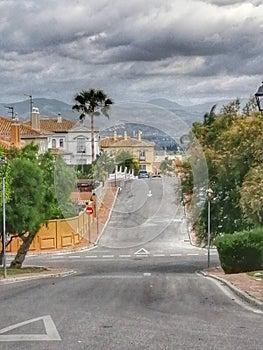 Street of Capellania-ALHAURIN DE LA TORRE-Andalusia