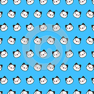 Street cat - emoji pattern 57
