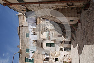 Street in Caveoso Sassi, Matera