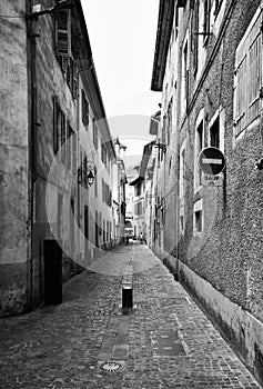 Street of Chambery, France