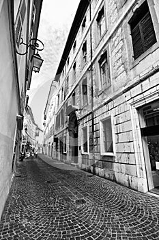 Street of Chambery, France