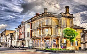 Street in the city centre of Southampton