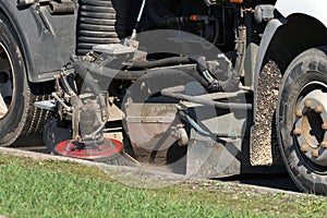 Street cleaner vehicle