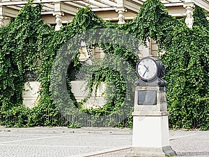 Street clock in Berlin, by Unter den Linden