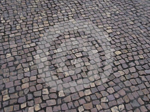 Street cobblestones photo