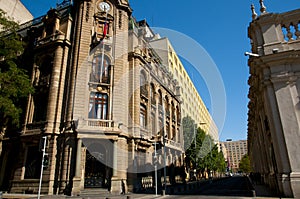 Street Corner of Moneda & Morande photo