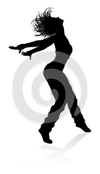 Street Dance Dancer Silhouette