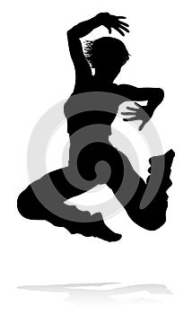 Street Dance Dancer Silhouette