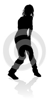 Street Dance Dancer Silhouette