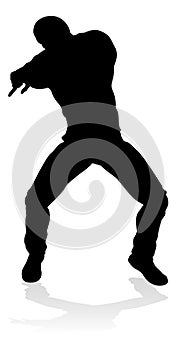 Street Dance Dancer Silhouette