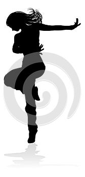 Street Dance Dancer Silhouette