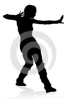 Street Dance Dancer Silhouette