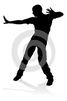 Street Dance Dancer Silhouette