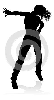 Street Dance Dancer Silhouette