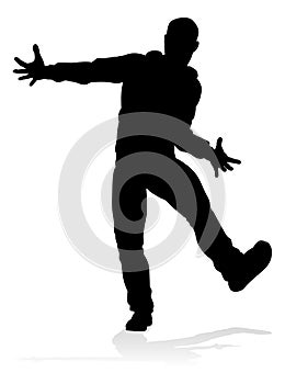 Street Dance Dancer Silhouette