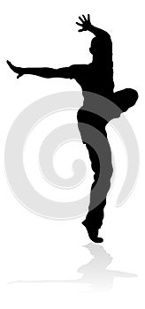 Street Dance Dancer Silhouette