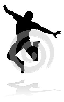 Street Dance Dancer Silhouette photo