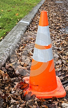 Street danger sign