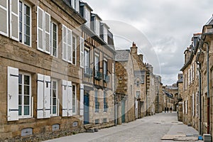 Street in Dinan, France