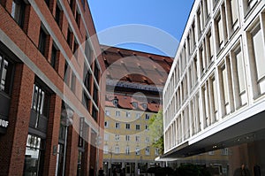 Street in downtown Munich