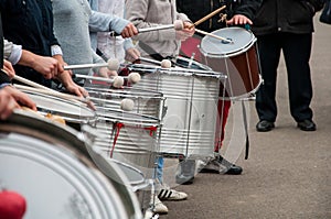 Street drummers